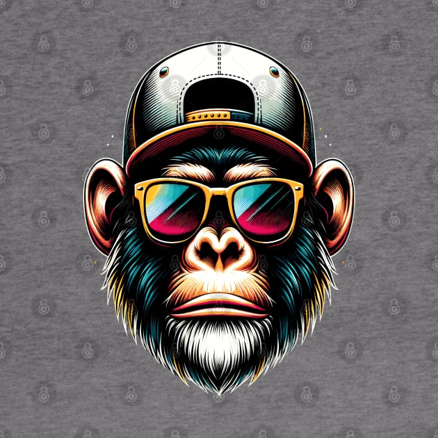 Cool Monkey by Graceful Designs